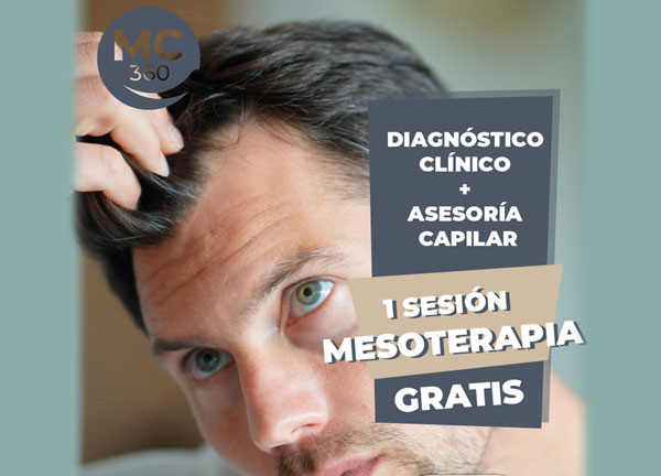 GRATIS: Diagnóstico capilar + mesoterapia. ¡Nadie te da más!