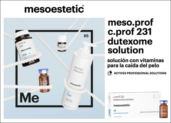 novedades mesoestetic para el tratamiento de la cada del cabello