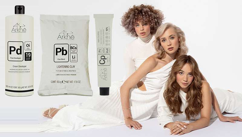 Arkh Cosmetics presenta una nueva era en la coloracin capilar con Color Pure y Pure Blond